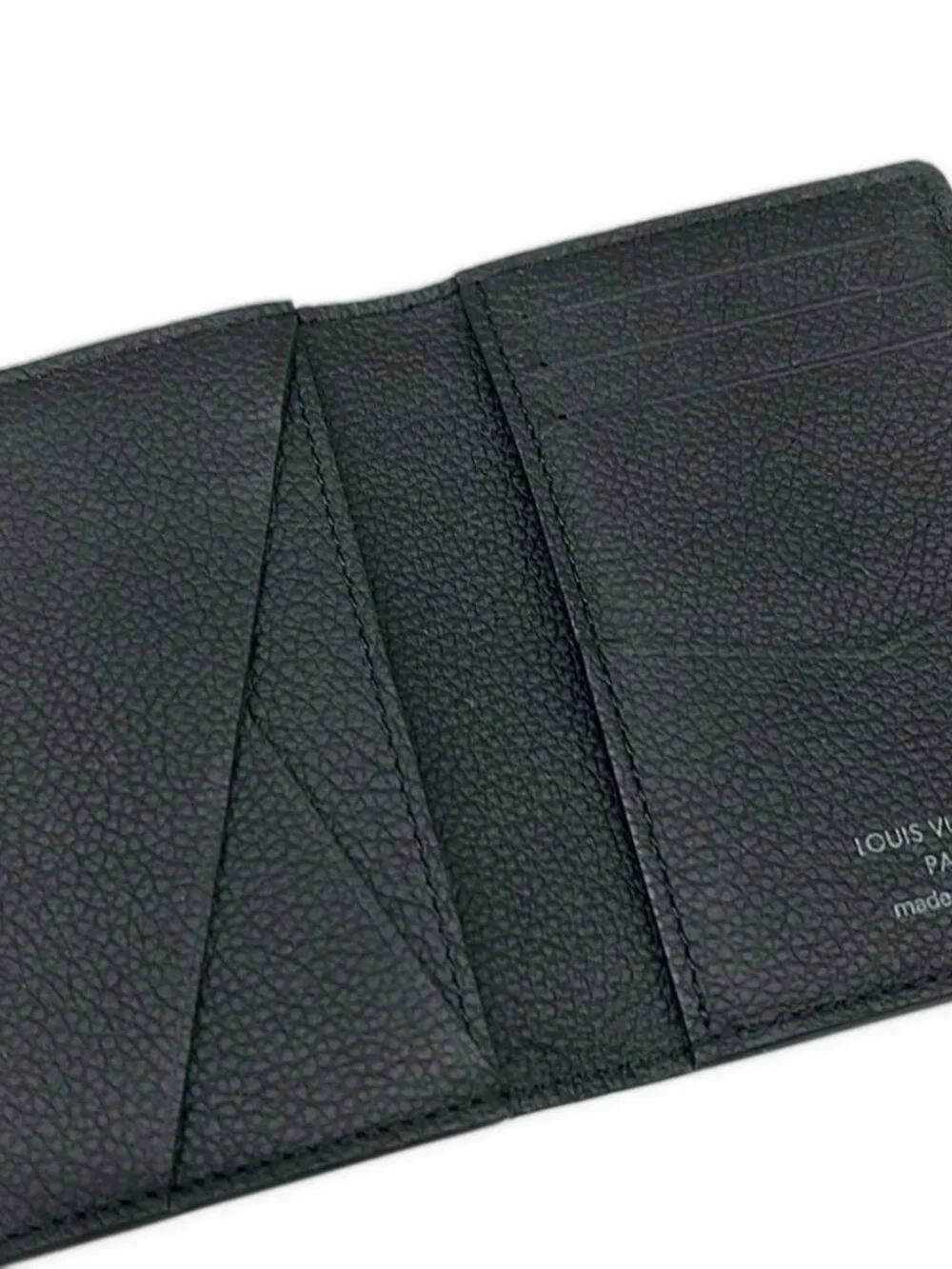 LOUIS VUITTON Organizer de Poshe Black Damoflage RFID : confirmed
